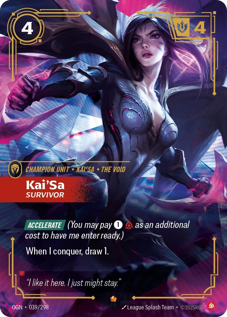 Kai'Sa - Survivor (039/298) (Origins)