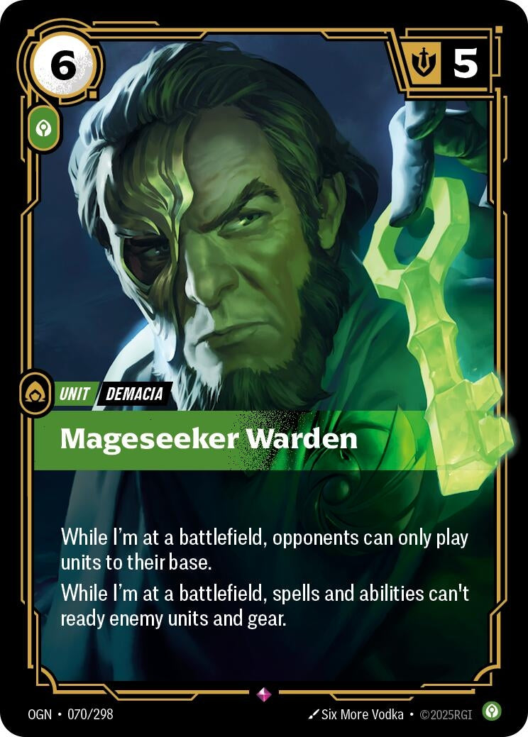 Mageseeker Warden (070/298) (Origins) - PokeBox USA