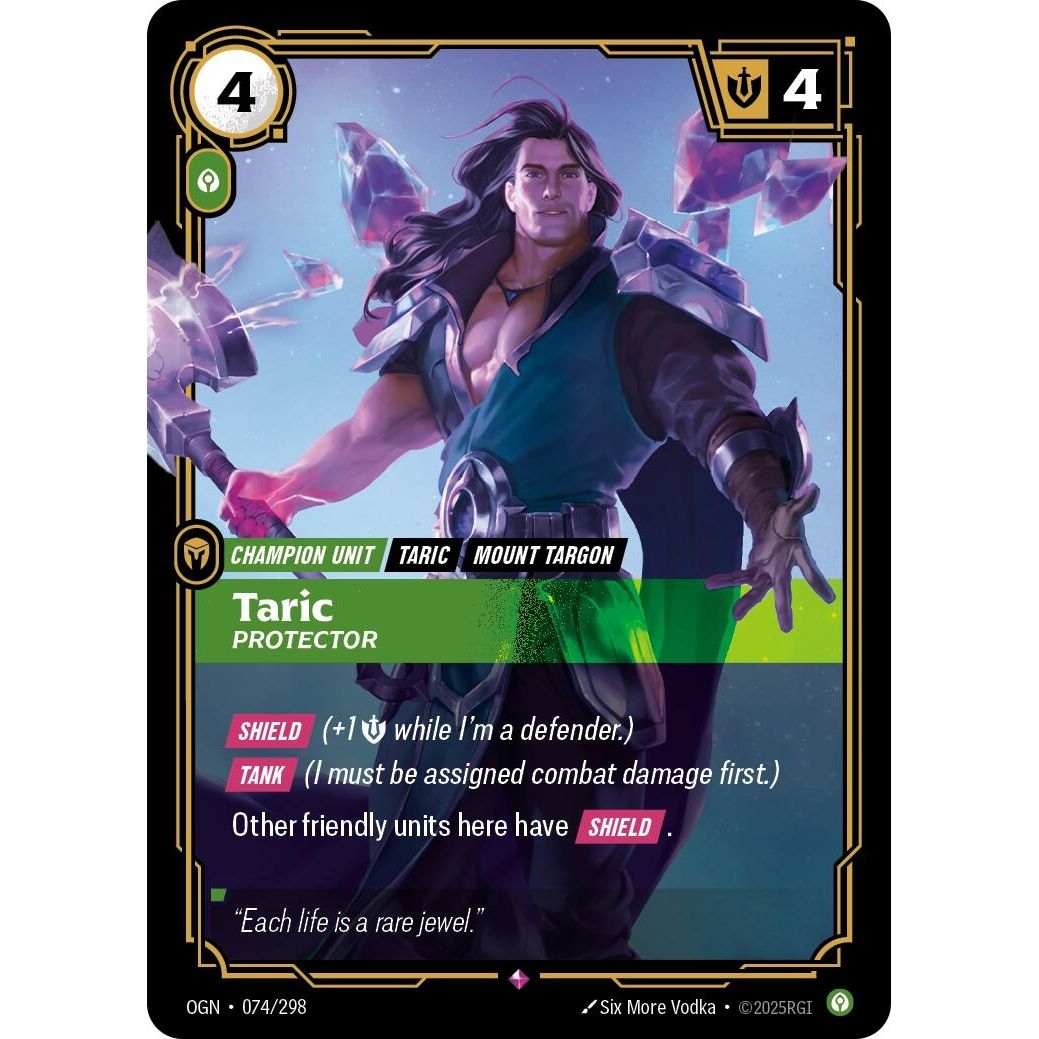 Taric - Protector (074/298) (Origins) - PokeBox USA