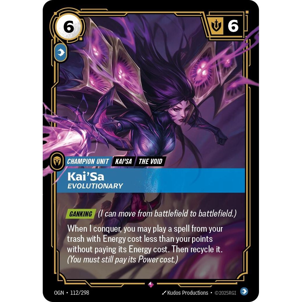 Kai'Sa - Evolutionary (112/298) (Origins) - PokeBox USA
