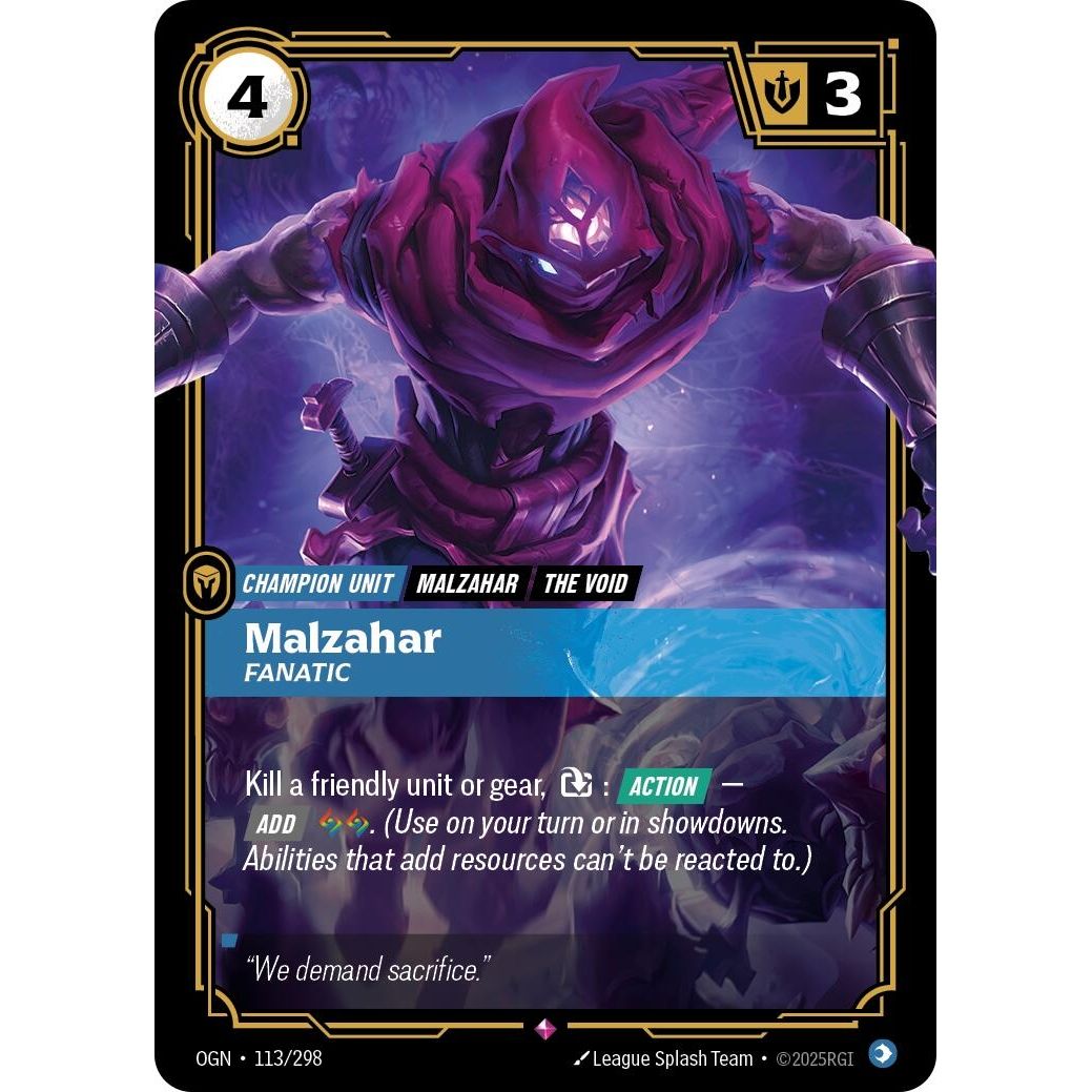 Malzahar - Fanatic (113/298) (Origins) - PokeBox USA