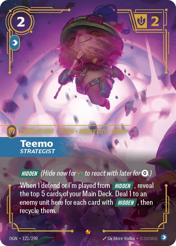 Teemo - Strategist (121/298) (Origins) - PokeBox USA