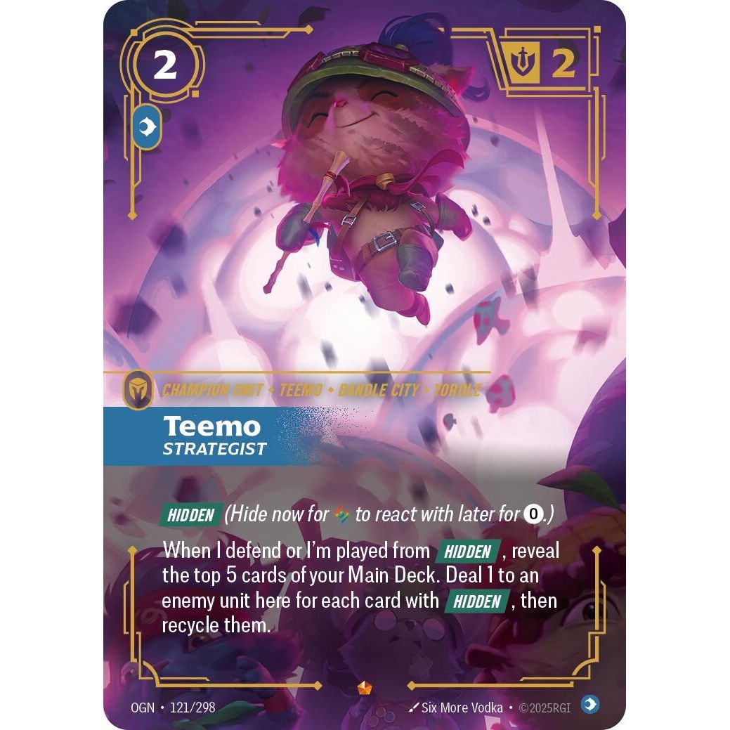 Teemo - Strategist (121/298) (Origins) - PokeBox USA