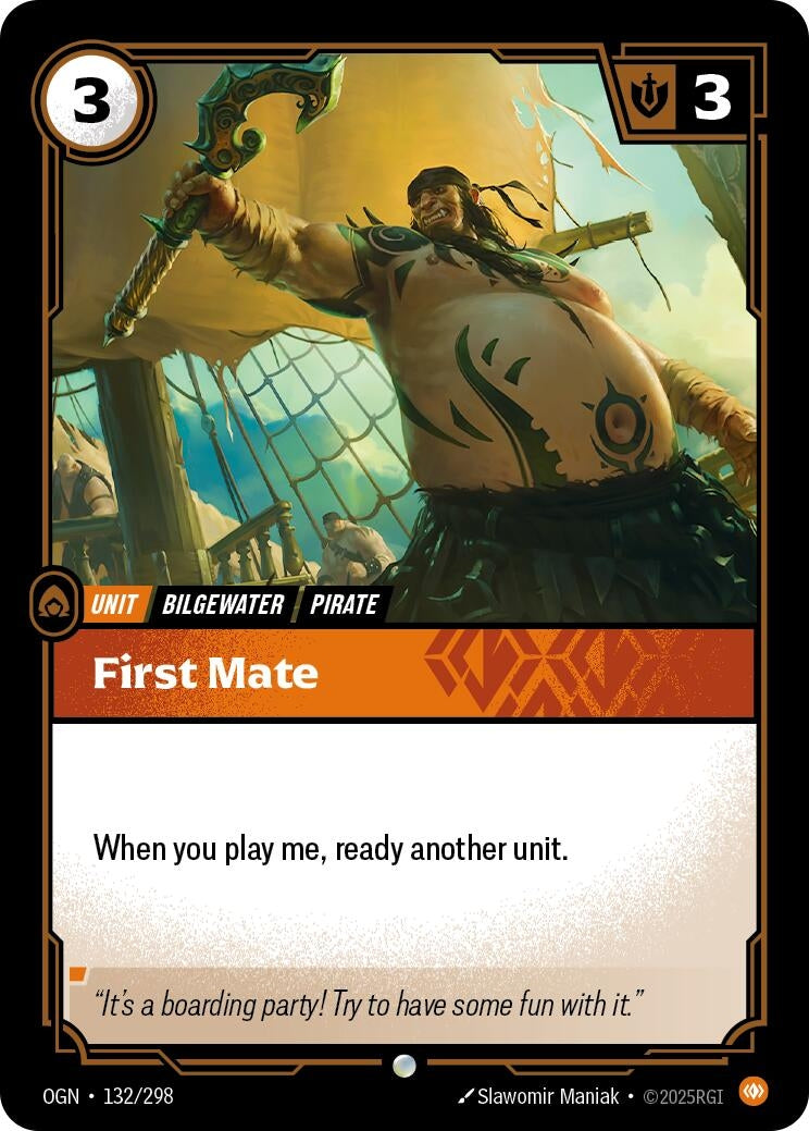 First Mate (132/298) (Origins) - PokeBox USA