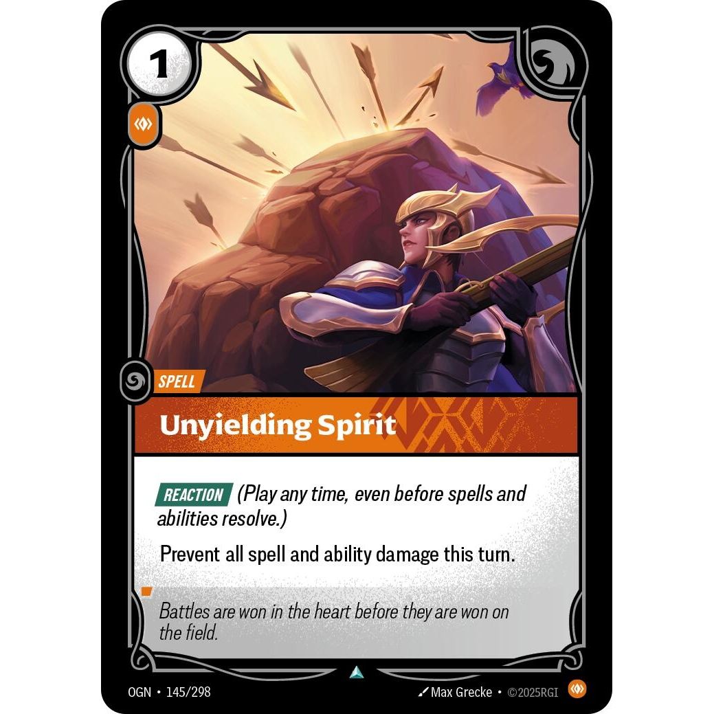 Unyielding Spirit (145/298) (Origins) - PokeBox USA