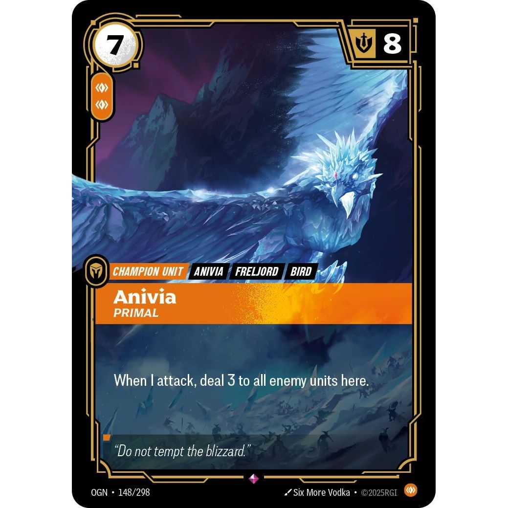 Anivia - Primal (148/298) (Origins) - PokeBox USA