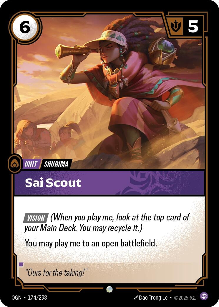 Sai Scout (174/298) (Origins) - PokeBox USA