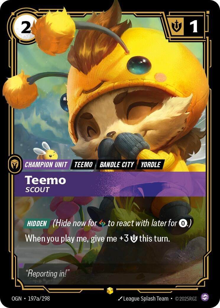 Teemo - Scout (Alternate Art) (197a/298) (Origins) - PokeBox USA