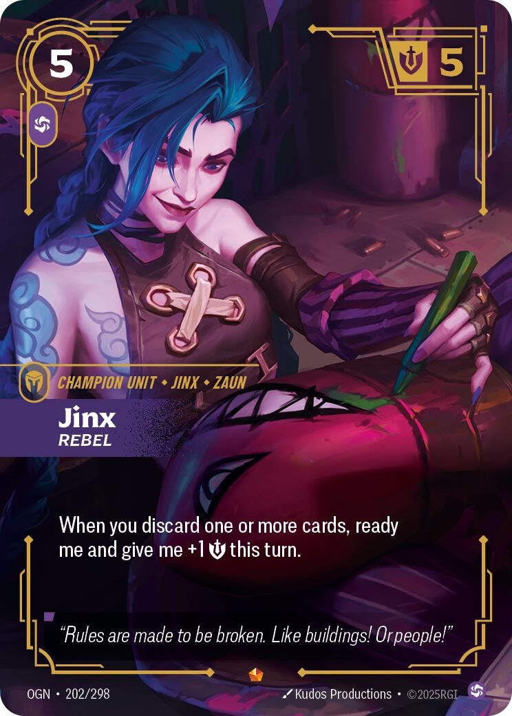 Jinx - Rebel (202/298) (Origins) - PokeBox USA