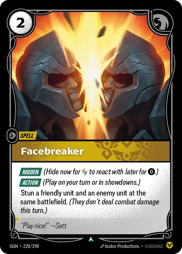 Facebreaker (220/298) (Origins) - PokeBox USA