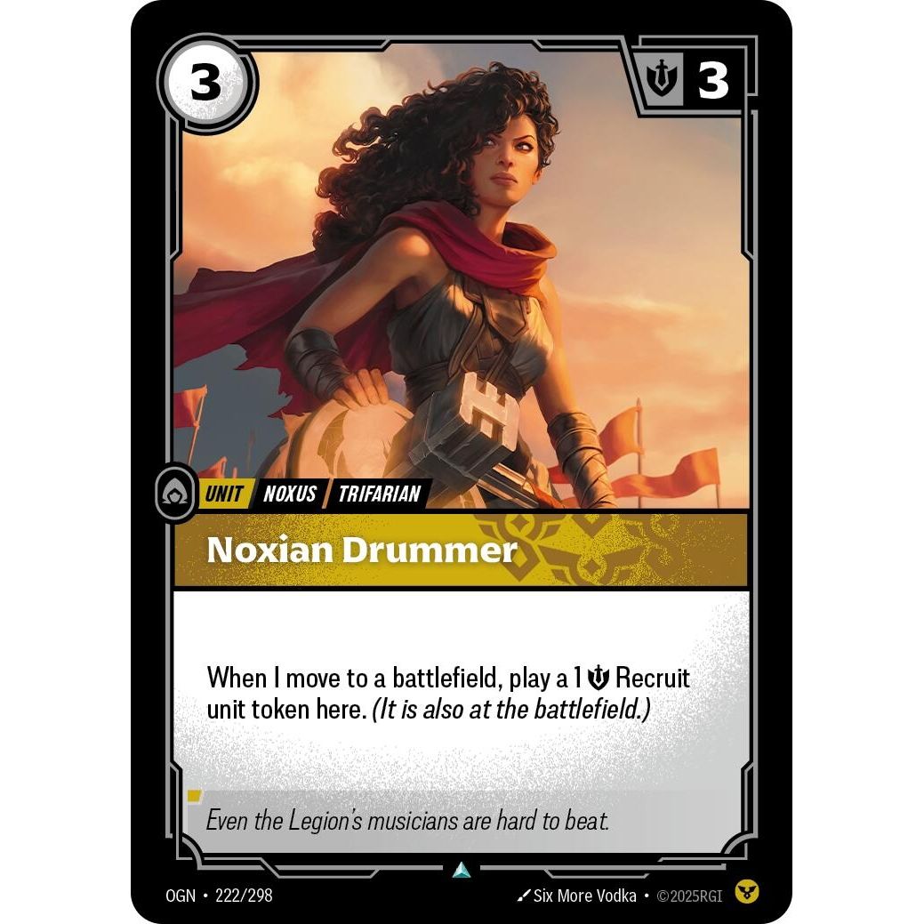 Noxian Drummer (222/298) (Origins) - PokeBox USA