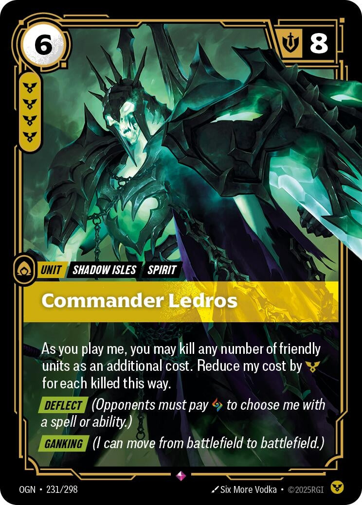 Commander Ledros (231/298) (Origins) - PokeBox USA