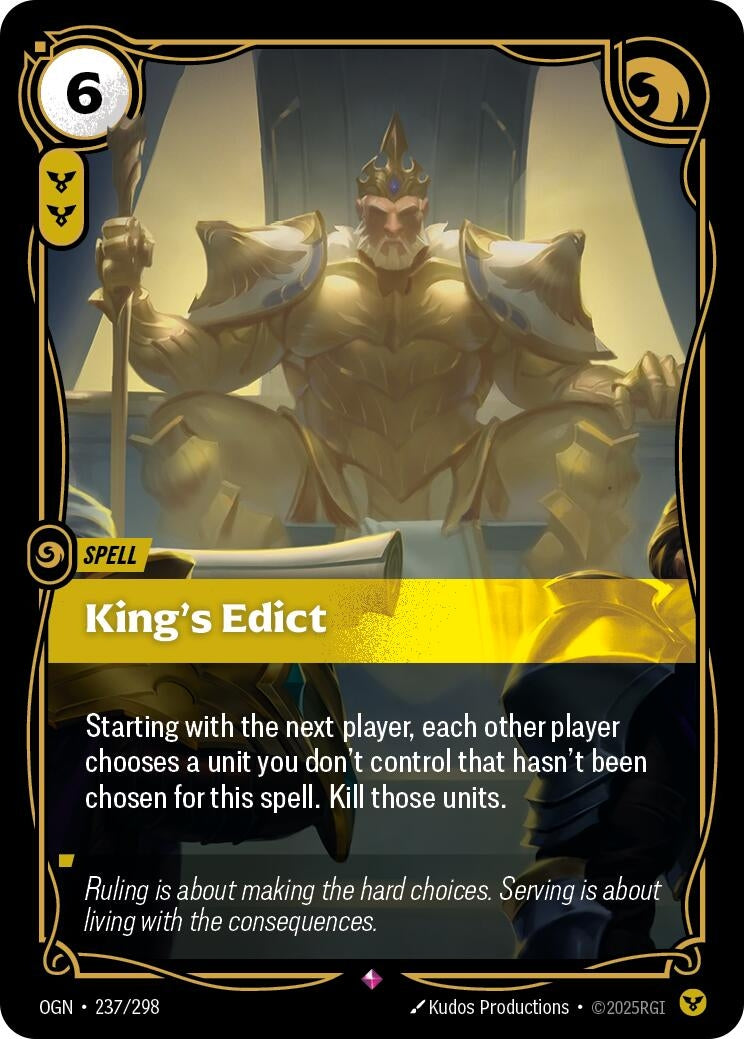 King's Edict (237/298) (Origins) - PokeBox USA