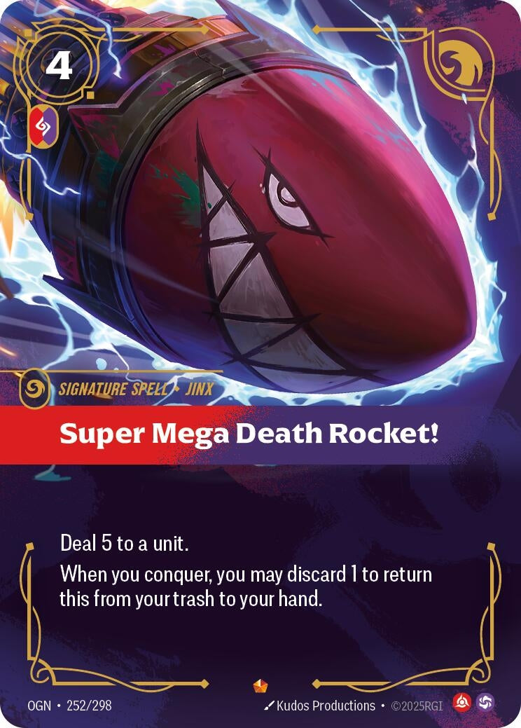 Super Mega Death Rocket! (252/298) (Origins) - PokeBox USA