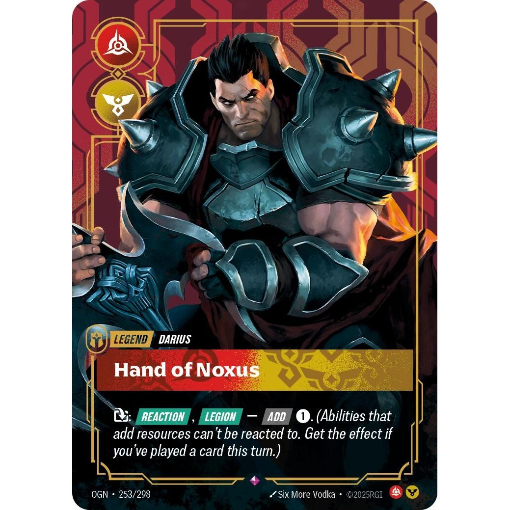 Darius - Hand of Noxus (253/298) (Origins) - PokeBox USA