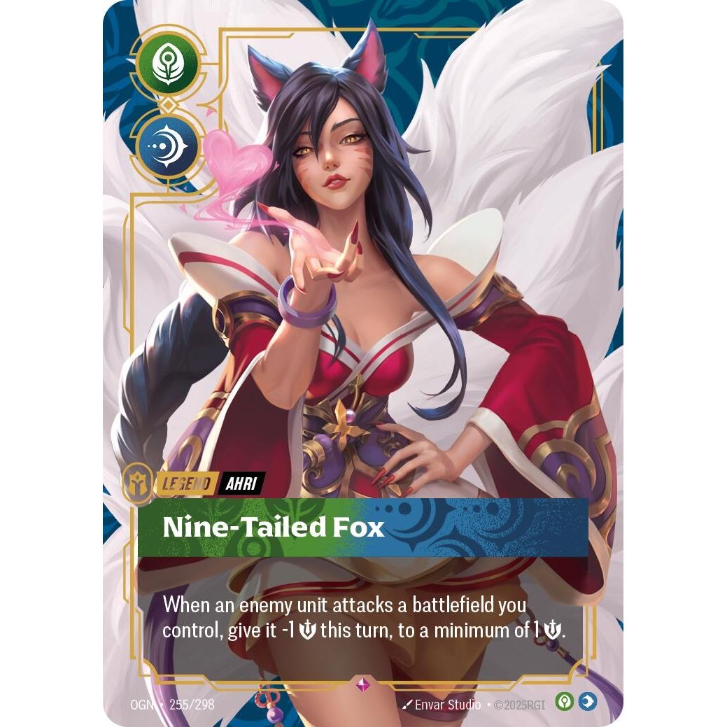 Ahri - Nine-Tailed Fox (255/298) (Origins) - PokeBox USA