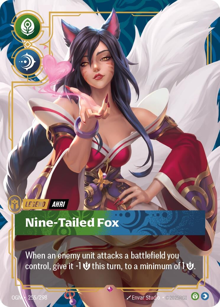 Ahri - Nine-Tailed Fox (255/298) (Origins) - PokeBox USA