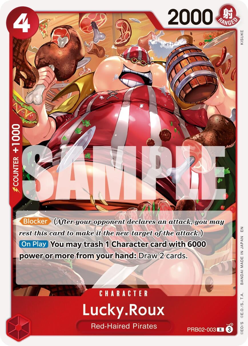 Image for Lucky.Roux (PRB02-003) (Premium Booster -The Best- Vol. 2) (PRB-02) - One Piece Card Game