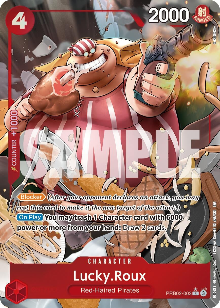 Image for Lucky.Roux (Alternate Art) (PRB02-003) (Premium Booster -The Best- Vol. 2) (PRB-02) - One Piece Card Game
