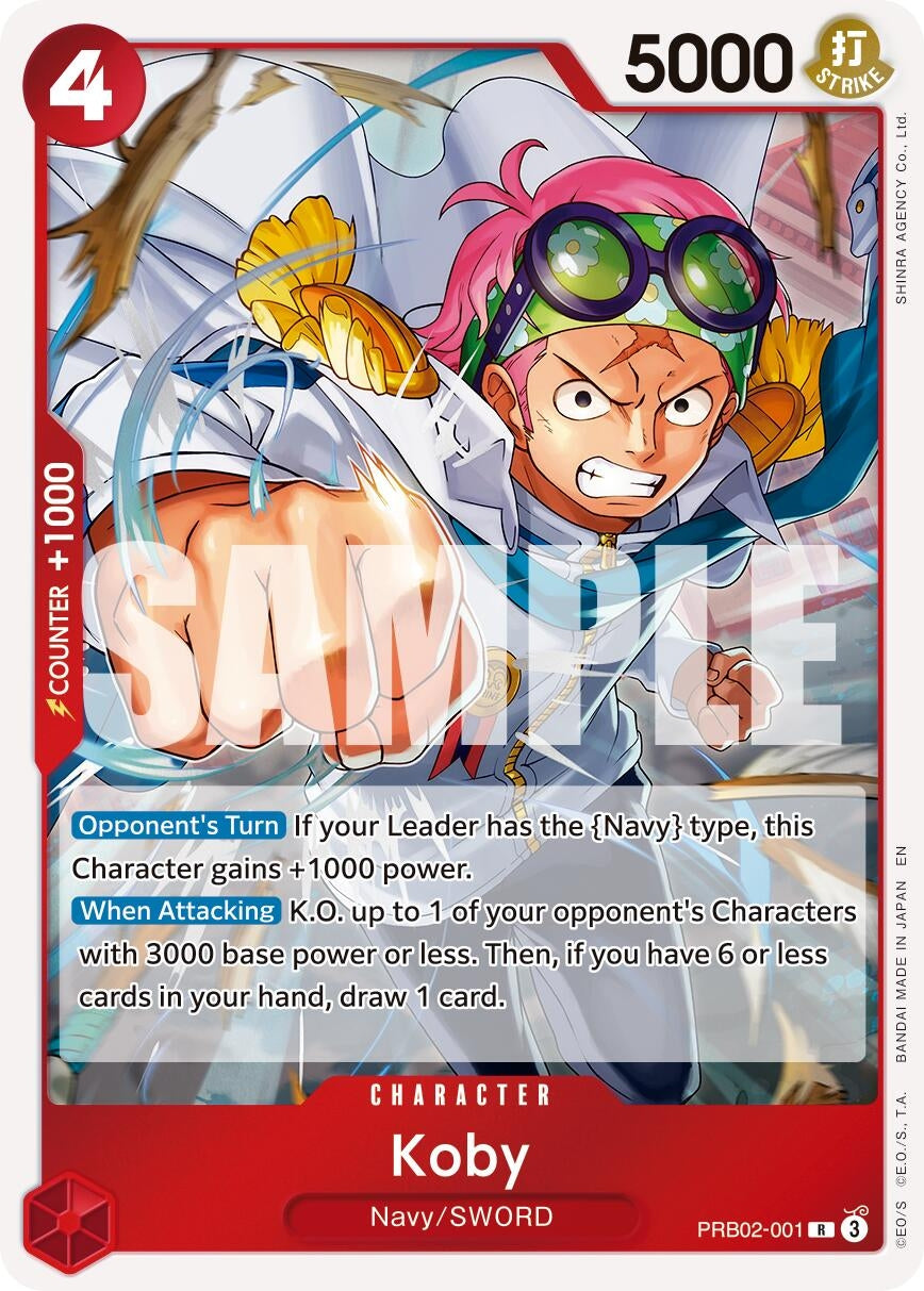 Image for Koby (PRB02-001) (Premium Booster -The Best- Vol. 2) (PRB-02) - One Piece Card Game
