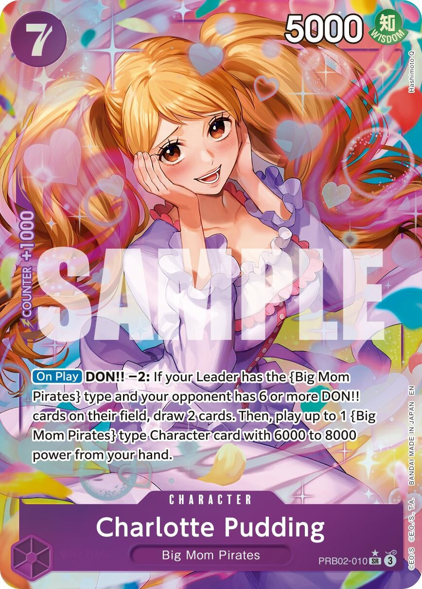 Image for Charlotte Pudding - PRB02-010 (Alternate Art) (PRB02-010) (Premium Booster -The Best- Vol. 2) (PRB-02) - One Piece Card Game