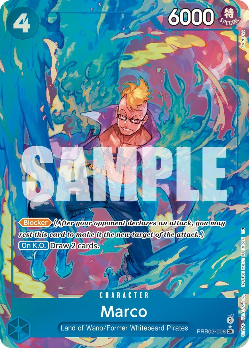 Image for Marco (Alternate Art) (PRB02-008) (Premium Booster -The Best- Vol. 2) (PRB-02) - One Piece Card Game
