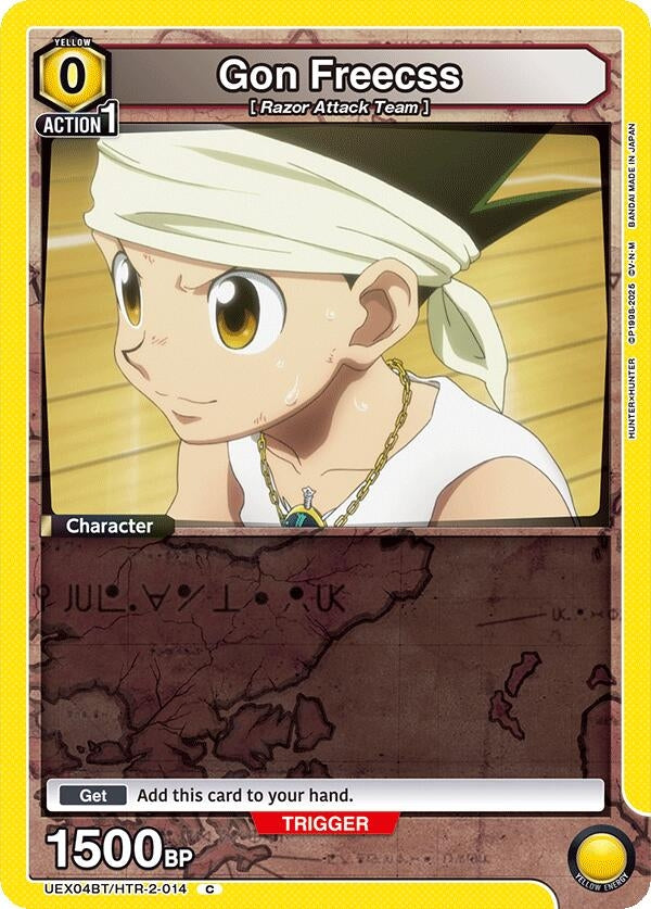 Image for Gon Freecss (014) (UEX04BT/HTR-2-014) (UEX04BT: HUNTER X HUNTER Vol.2) (UEX04BT) - Union Arena