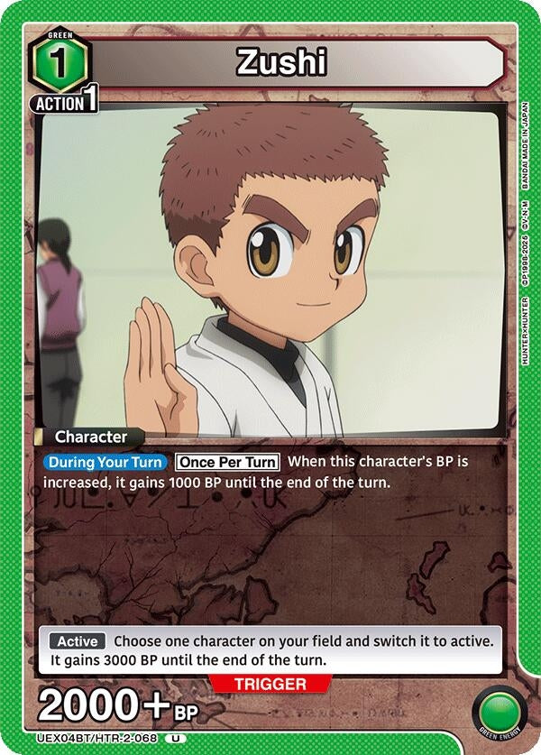 Image for Zushi (UEX04BT/HTR-2-068) (UEX04BT: HUNTER X HUNTER Vol.2) (UEX04BT) - Union Arena