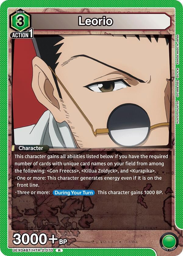 Image for Leorio (UEX04BT/HTR-2-070) (UEX04BT: HUNTER X HUNTER Vol.2) (UEX04BT) - Union Arena