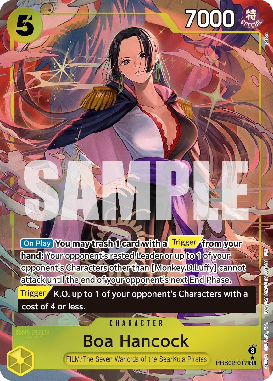 Image for Boa Hancock (Alternate Art) (PRB02-017) (Premium Booster -The Best- Vol. 2) (PRB-02) - One Piece Card Game