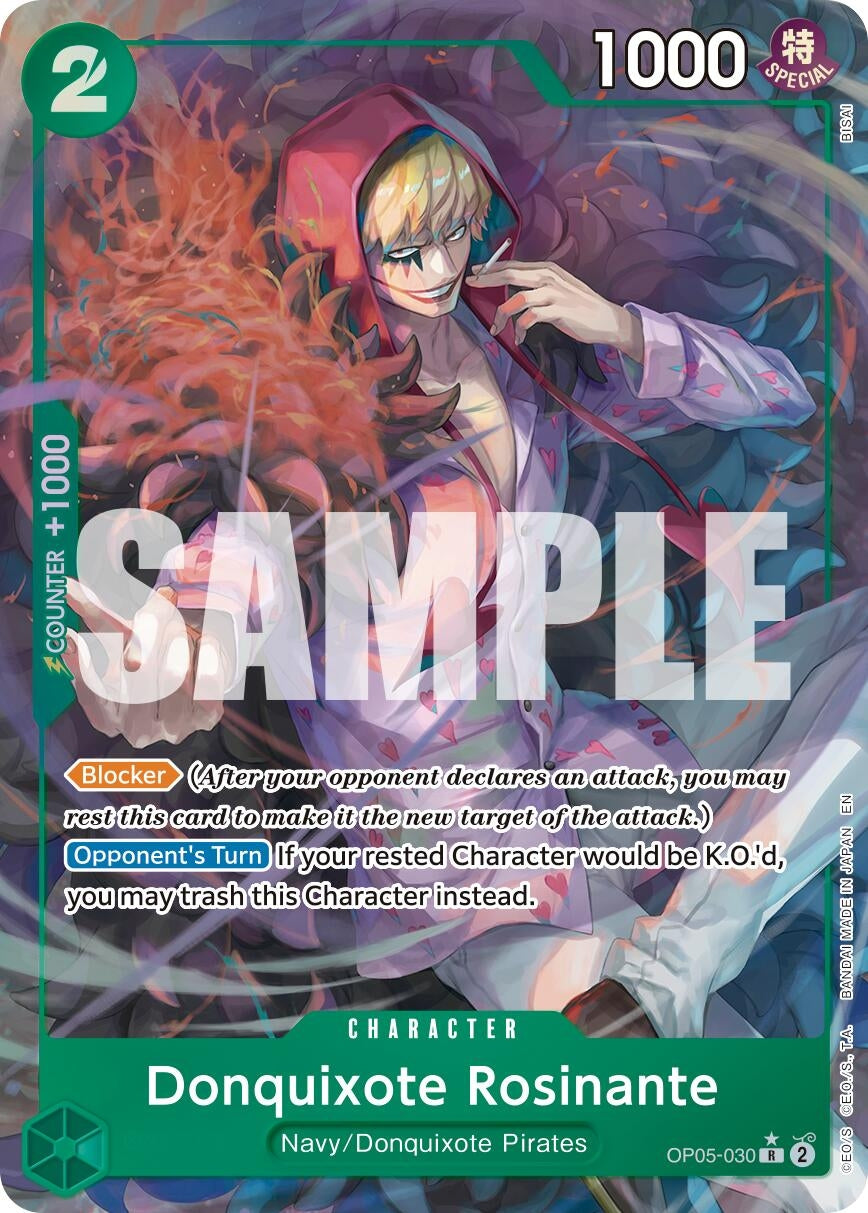 Image for Donquixote Rosinante (Alternate Art) (OP05-030) (Premium Booster -The Best- Vol. 2) (PRB-02) - One Piece Card Game