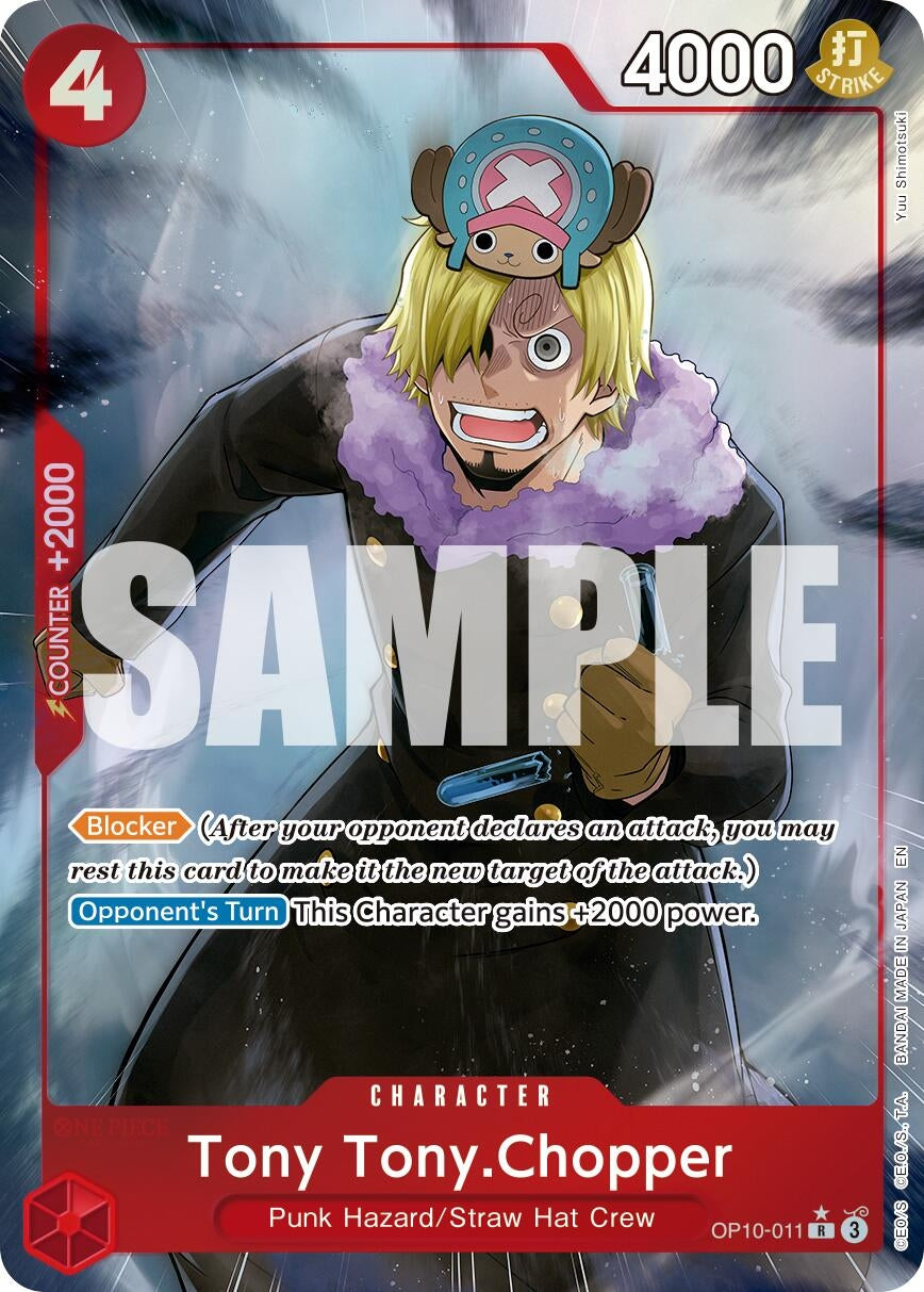 Image for Tony Tony.Chopper (Alternate Art) (OP10-011) (Premium Booster -The Best- Vol. 2) (PRB-02) - One Piece Card Game
