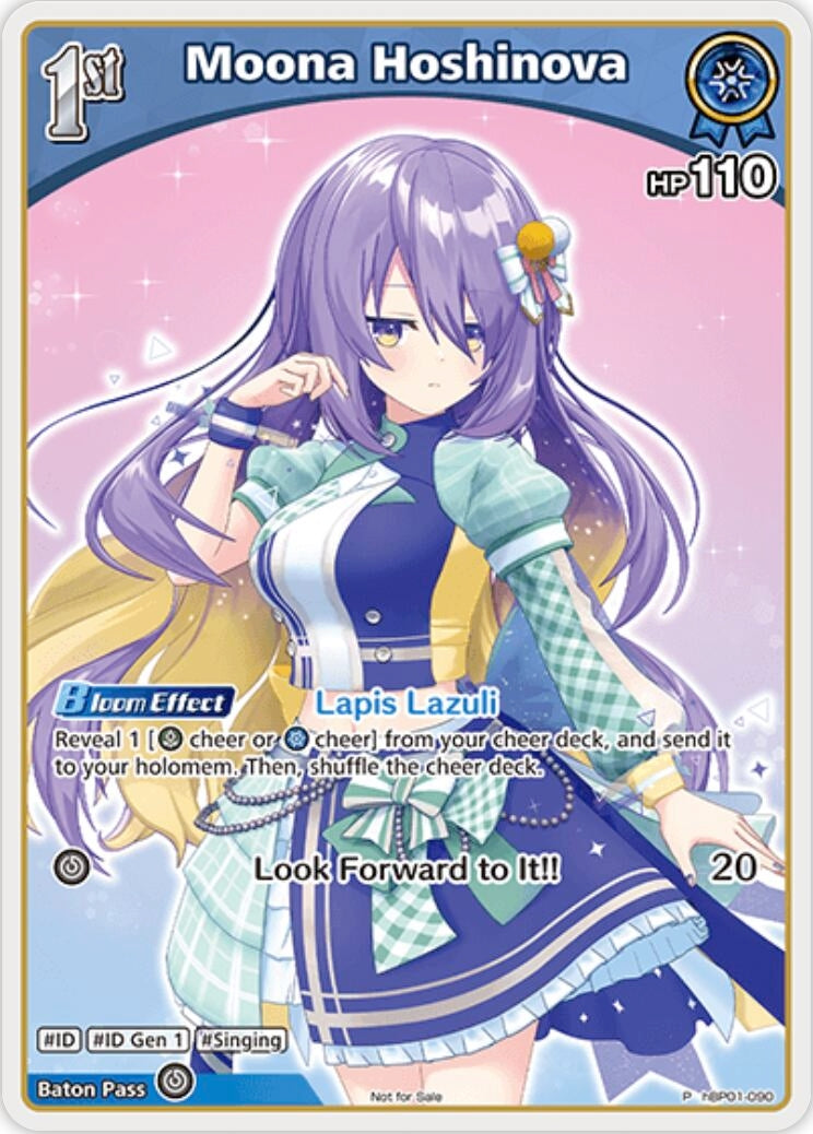 Image for Moona Hoshinova (P) (hBP01-090) (hBP01-090) (hololive OFFICIAL CARD GAME Promos) (hOCGP) - Hololive