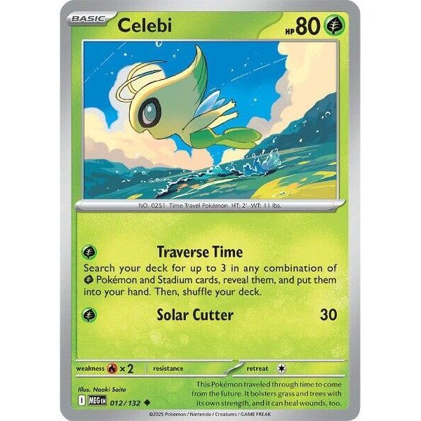 Image for Celebi (012/132) (ME01: Mega Evolution) - Pokemon
