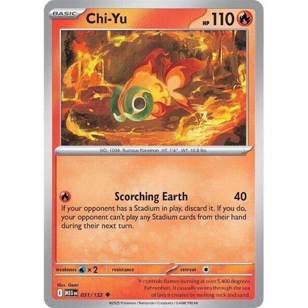 Image for Chi-Yu (031/132) (ME01: Mega Evolution) - Pokemon