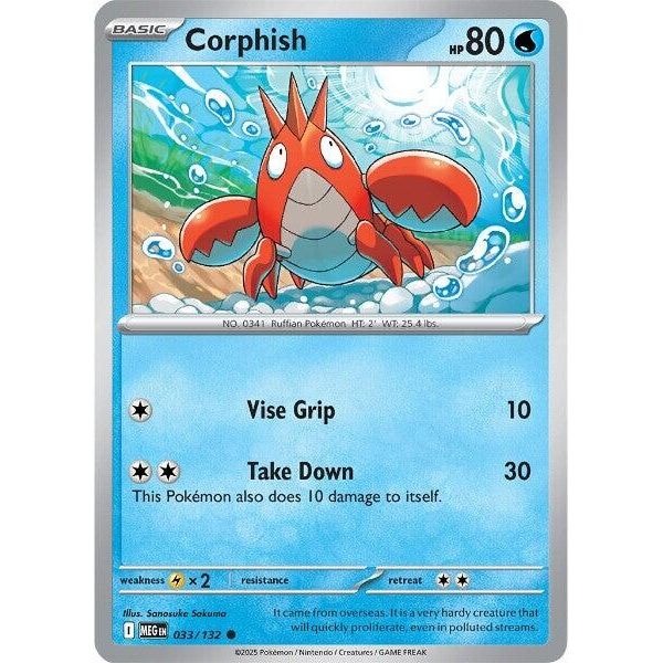 Image for Corphish (033/132) (ME01: Mega Evolution) - Pokemon