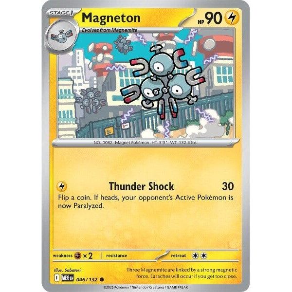 Image for Magneton (046/132) (ME01: Mega Evolution) - Pokemon
