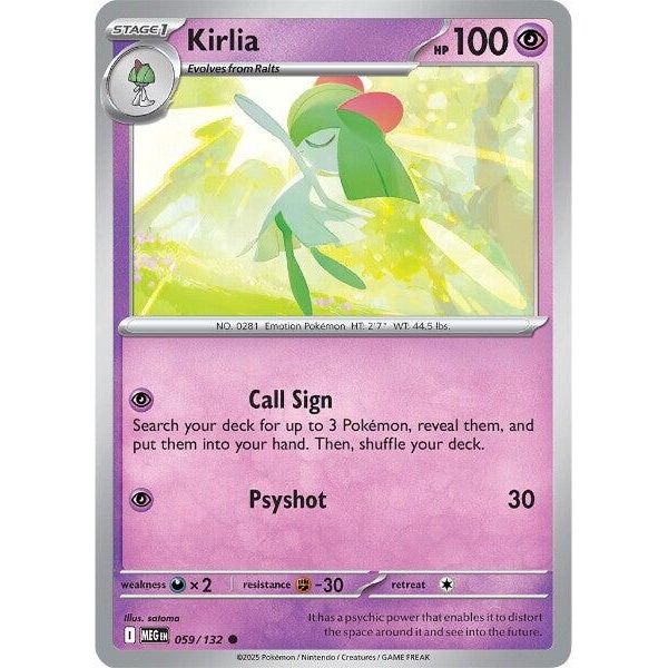 Image for Kirlia (059/132) (ME01: Mega Evolution) - Pokemon