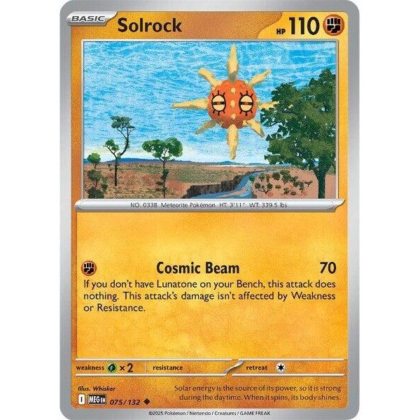 Image for Solrock (075/132) (ME01: Mega Evolution) - Pokemon