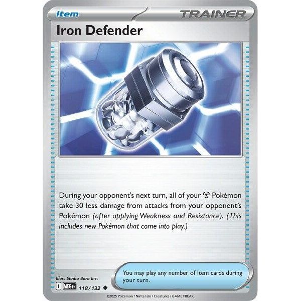 Image for Iron Defender (118/132) (ME01: Mega Evolution) - Pokemon