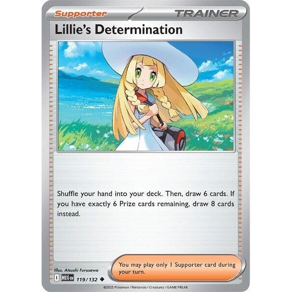 Image for Lillie's Determination (119/132) (ME01: Mega Evolution) - Pokemon