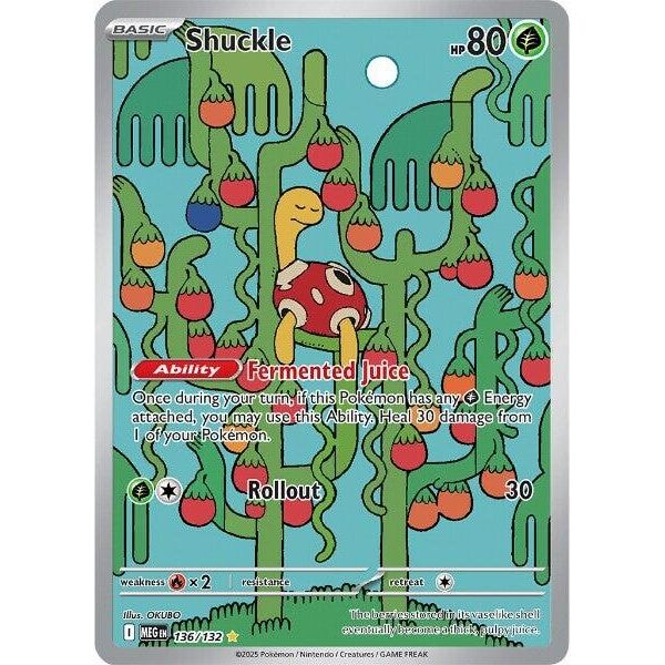 Image for Shuckle (136/132) (ME01: Mega Evolution) - Pokemon