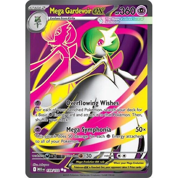 Image for Mega Gardevoir ex (159/132) (ME01: Mega Evolution) - Pokemon