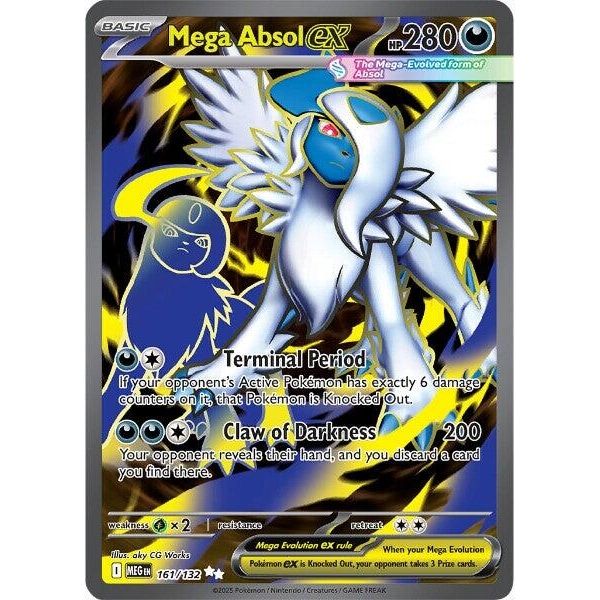 Image for Mega Absol ex (161/132) (ME01: Mega Evolution) - Pokemon
