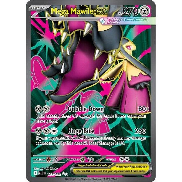 Image for Mega Mawile ex (162/132) (ME01: Mega Evolution) - Pokemon