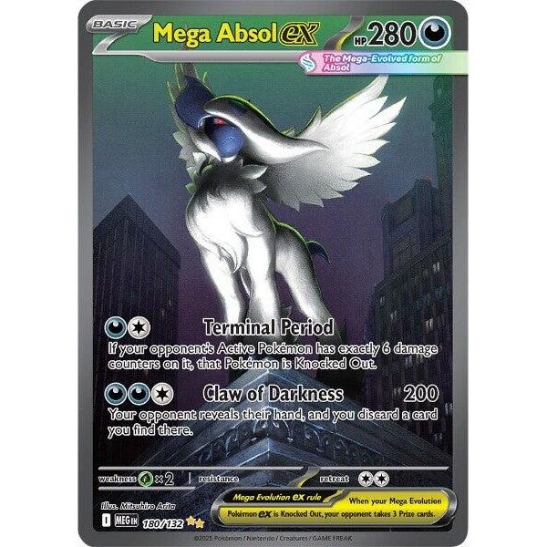 Image for Mega Absol ex (180/132) (ME01: Mega Evolution) - Pokemon