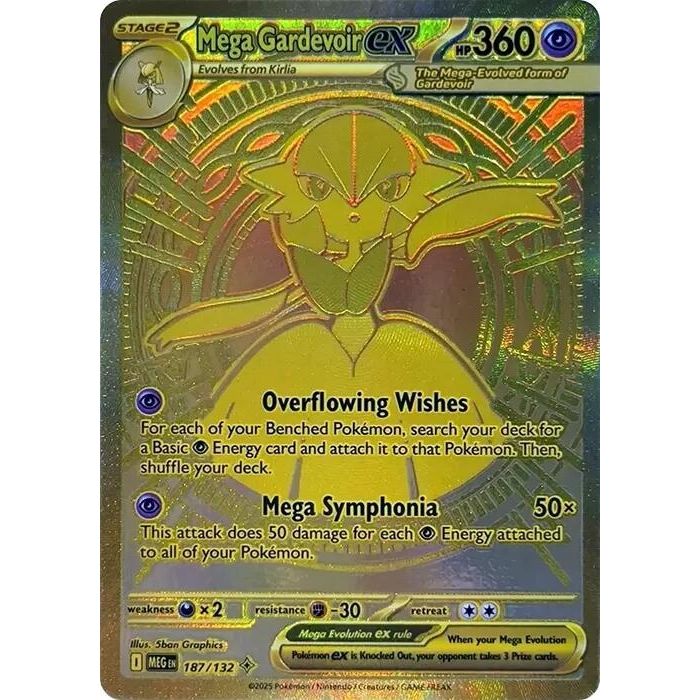 Image for Mega Gardevoir ex (187/132) (ME01: Mega Evolution) - Pokemon