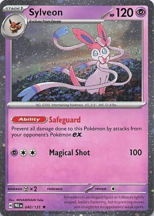 Image for Sylveon - 040/131 (Cosmos Holo) (040/131) (Miscellaneous Cards & Products) (MCAP) - Pokemon