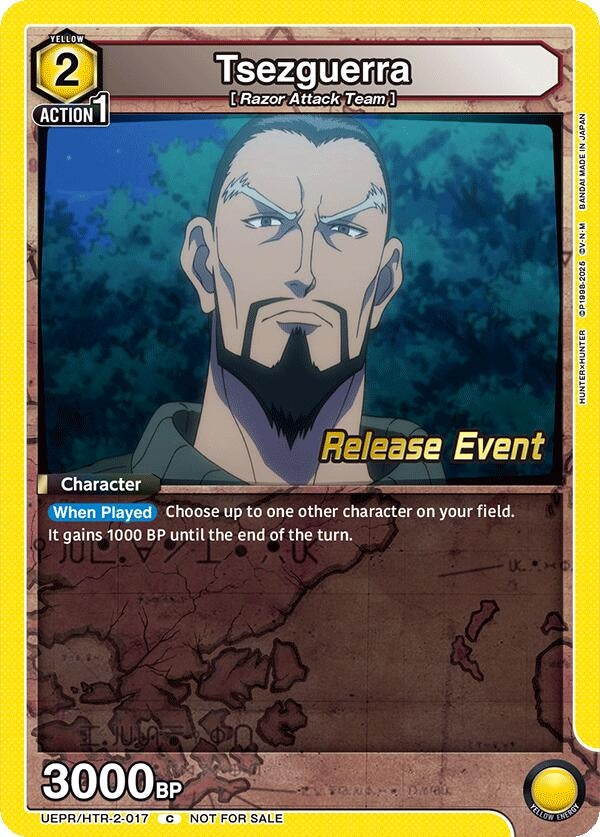 Image for Tsezguerra (017) (UEPR/HTR-2-017) (UEX04BT: HUNTER X HUNTER Vol.2 Release Event Cards) (UEX04BT_RE) - Union Arena