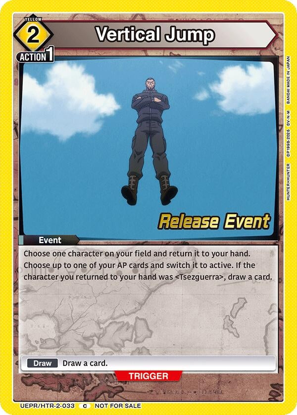 Image for Vertical Jump (UEPR/HTR-2-033) (UEX04BT: HUNTER X HUNTER Vol.2 Release Event Cards) (UEX04BT_RE) - Union Arena